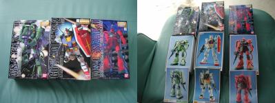 往年のガンプラ